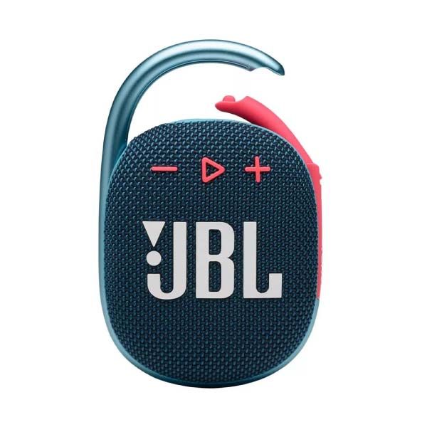 مكبر صوت JBL Clip 4 مقاوم للماء وقابل للحمل - أزرق / وردي | JBLCLIP4BLUP مكبر صوت JBL Clip 4 مقاوم للماء وقابل للحمل - أزرق / وردي | JBLCLIP4BLUP